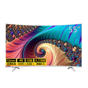 KONKA康佳 LED55UC3 55英寸 曲面 4K液晶电视 包邮 历史新低